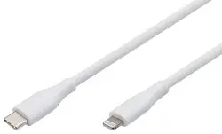 DIGITUS Câble silicone, USB-C - Lightning, 2,0 m