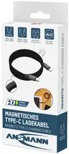 ANSMANN Câble magnétique charge et données, USB-C, 1,2 m