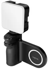 LogiLink Poignée magnétique pour smartphone avec lampe LED