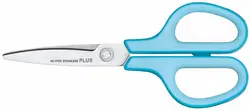 PLUS JAPAN Ciseaux universels FITCUT CURVE, 175 mm, bleu