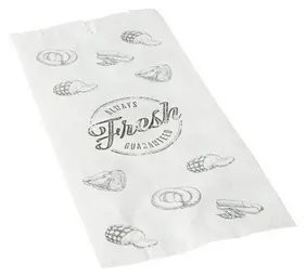 PAPSTAR Sachet boucherie, grand, blanc