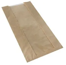 STARPAK Sachet à pain "pure", 380 x 200 x 90 mm, marron