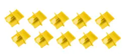 shiverpeaks Capuchon de protection pour fiche RJ45, jaune