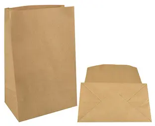 PAPSTAR Sac en papier à fond plat, 295 x 190 x 120 mm