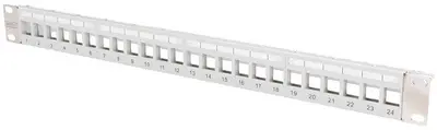 DIGITUS Panneau de brassage modulaire 19", 1 U