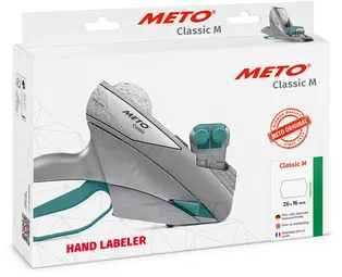 METO Étiqueteuse de prix Classic M 2026, 2 lignes