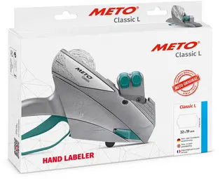 METO Étiqueteuse de prix Classic L 1932, 2 lignes,