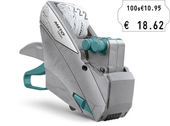 METO Étiqueteuse de prix Classic L 1932, 2 lignes,