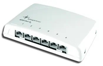 Telegärtner Répartiteur patch modulaire Cat.6A, 12 x RJ45,