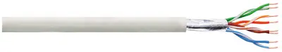 LogiLink Câble d'installation, cat.5e, F/UTP, 305 m, gris