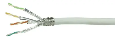 LogiLink Câble d'installation, Cat. 6, S/FTP, 100 m, blanc