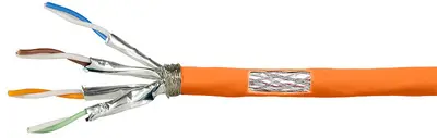 LogiLink Câble d'installation, Cat.7, S/FTP, 200 m, Simplex
