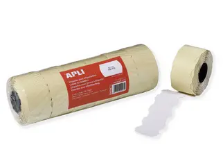 APLI Etiquette pour étiqueteuse de prix, 32 x 19 mm, blanc