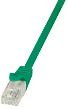 LogiLink Câble patch EconLine, Cat. 6, U/UTP, 0,25 m, vert