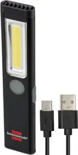 brennenstuhl Lampe de poche LED rechargeable PL 200 AC, noir