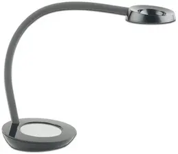 PAPERFLOW Lampe de table à LED TOBY, socle, noir