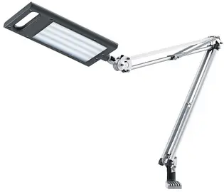 Hansa Lampe de bureau LED 4 Work, socle et pince, anthracite