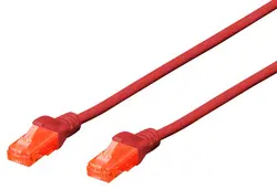DIGITUS Câble de brassage, Cat. 6, U/UTP, 3,0 m, blanc