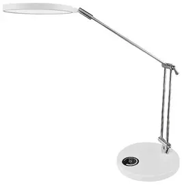 Hansa Lampe de bureau LED "Spark", socle, blanc