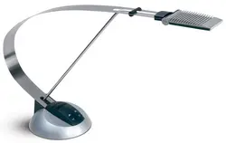 MAUL Lampe de bureau à LED MAULprimus, dimmable, argent/noir