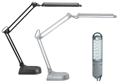 MAUL Lampe de bureau à LED MAULatlantic, socle, noir