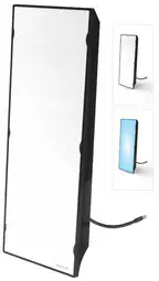 UNiLUX Lampe de luminothérapie à LED Dayvia SLIM STYLE, noir