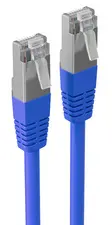 shiverpeaks Cable patch BASIC-S, cat. 6, S/FTP, 5 m, bleu