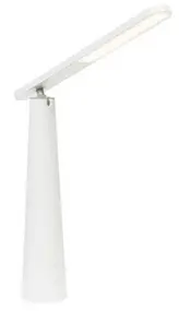 ALBA Lampe de bureau LED rechargeable "LEDTUBE", blanc