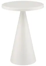 APS Lampe de bureau rechargeable à LED CONE, blanc