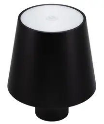 Securit Lampe sur bouteille LED rechargeable PARIS, noir
