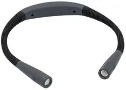 WEDO Lampe de lecture LED LOOPLIGHT, rechargeable, noir/gris
