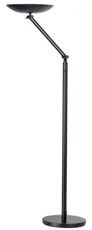 UNiLUX Lampadaire à LED VARIALUX, couleur: noir