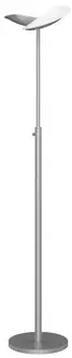 UNiLUX Lampadaire à LED ZELUX, argent