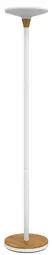UNiLUX Lampadaire à LED BALY BAMBOO, dimmable, blanc-bambou