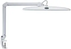 MAUL Lampe de bureau à LED MAULwork, pince, dimmable, blanc