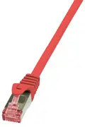 LogiLink Câble patch, Cat. 6, S/FTP, 3 m, rouge