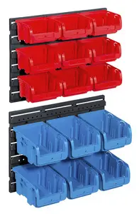 allit Jeu de bacs à bec ProfiPlus >C< 1+2/17, rouge/bleu