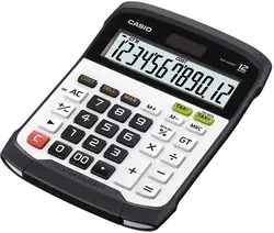 CASIO Calculatrice de bureau WD-320 MT, solaire / pile