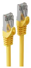 shiverpeaks Câble patch, Cat. 6A, S/FTP, 15,0 m, jaune