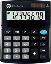 hp Calculatrice de bureau "OfficeCalc 108", noir