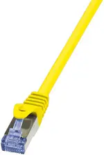 LogiLink Câble patch, Cat. 6A, S/FTP, 1,5 m, jaune