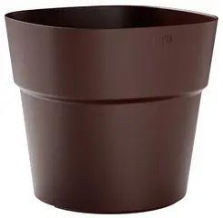 tera Pot de fleurs "Andromeda", diamètre: 280 mm, bourgogne