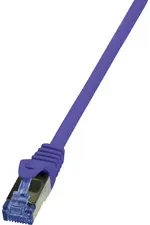 LogiLink Câble Patch, Cat. 6A, S/FTP, 3,0 m, violet