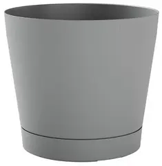 tera Pot de fleurs "Orione", diamètre: 380 mm, fog grey