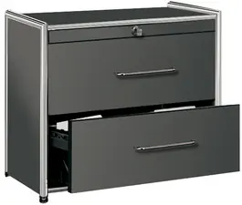 kerkmann Armoire pour dossiers suspendus ARTLINE, anthracite