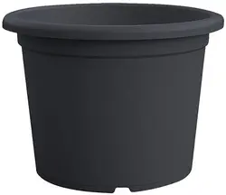 tera Pot de fleurs "Basic round", diam.: 350 mm, anthracite