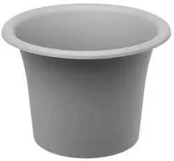orthex Pot de fleurs BOTANICA, diamètre: 450 mm, gris