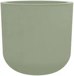 poétic Bac à plantes BASALT UP, rond, 385 mm, vert amande