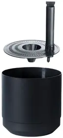 orthex Pot de fleurs PAULINA, diamètre: 250 mm, noir