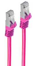 shiverpeaks Câble patch, Cat. 6A, S/FTP, 2,0 m, magenta